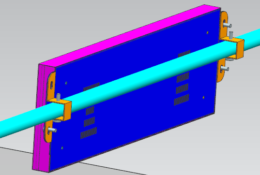 条形智能轨道交通条形屏-场景一过道前方 条形智能轨道交通条形屏-场景一过道前方