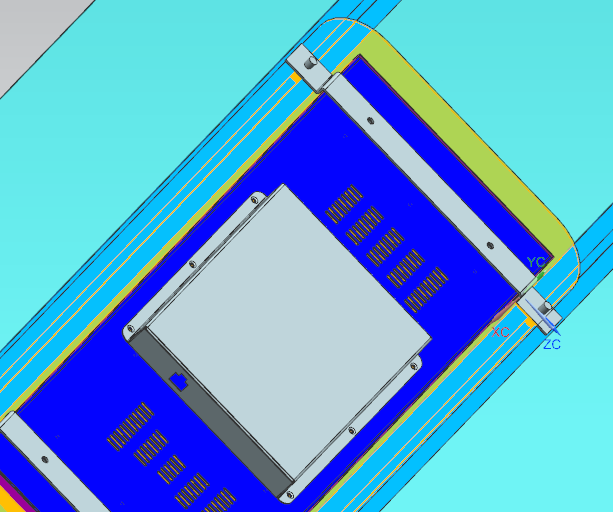 条形智能轨道交通条形屏-车载屏安装示意图1 条形智能轨道交通条形屏-车载屏安装示意图1