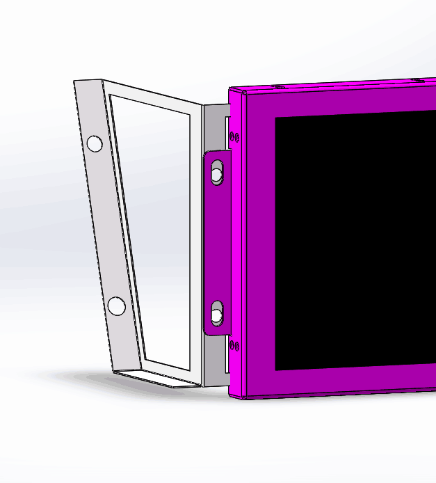 条形智能轨道交通条形屏-车载屏安装示意图2 条形智能轨道交通条形屏-车载屏安装示意图2