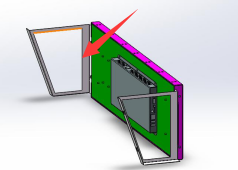 条形智能轨道交通条形屏-车载屏安装示意图2