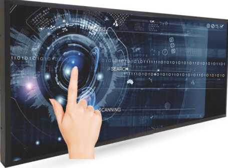 触摸条形智能广告机