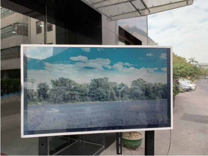 绿色标杆产品！反射阳光屏成为户外显示终端改革新引擎